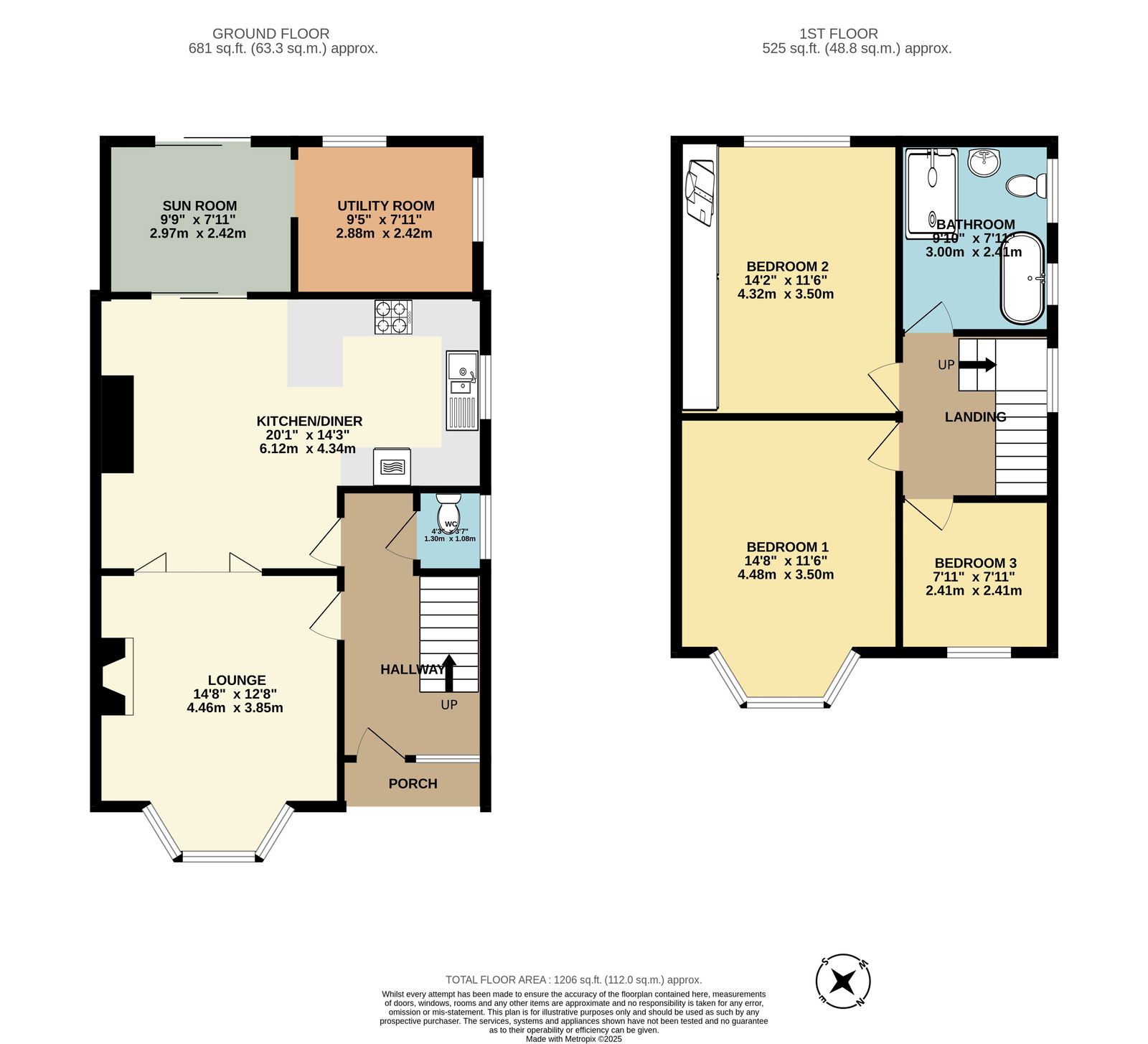 Belle Vue Road, Saltash, Cornwall floorplan