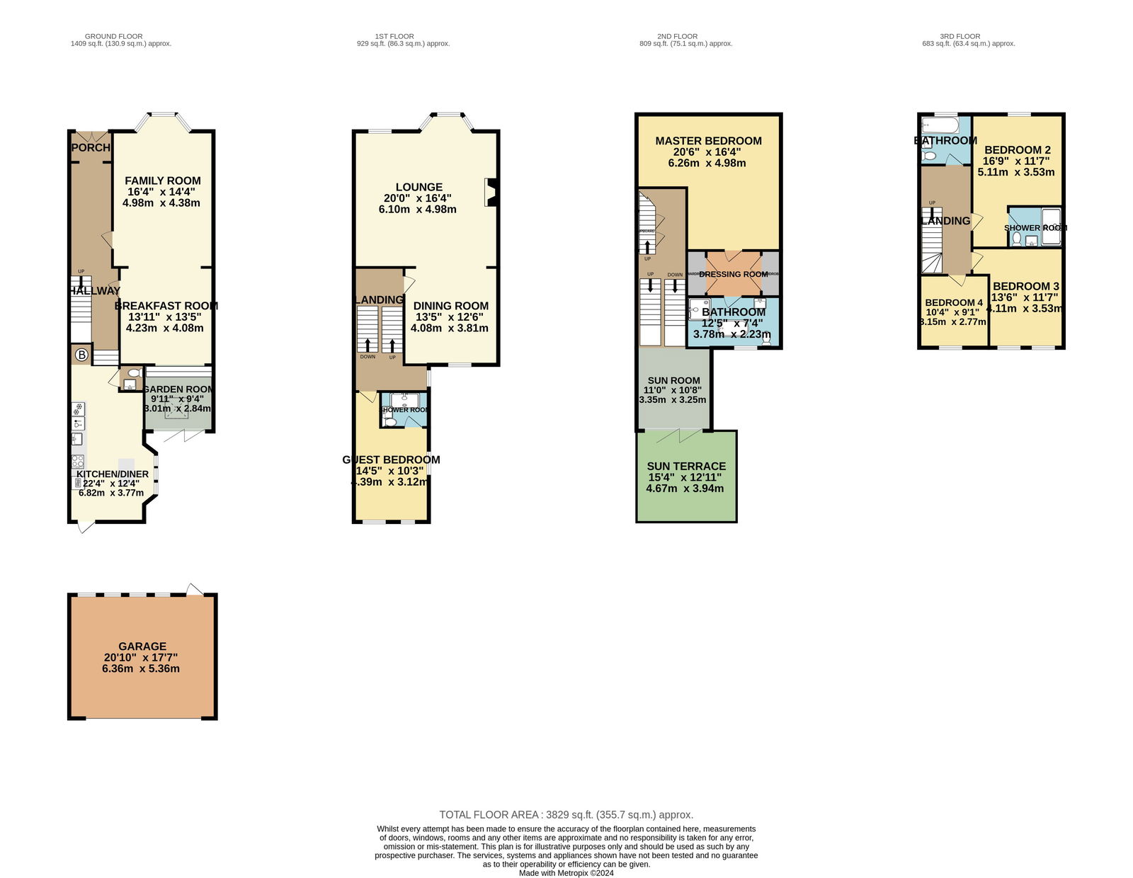 Elliot Street, The Hoe, Plymouth floorplan