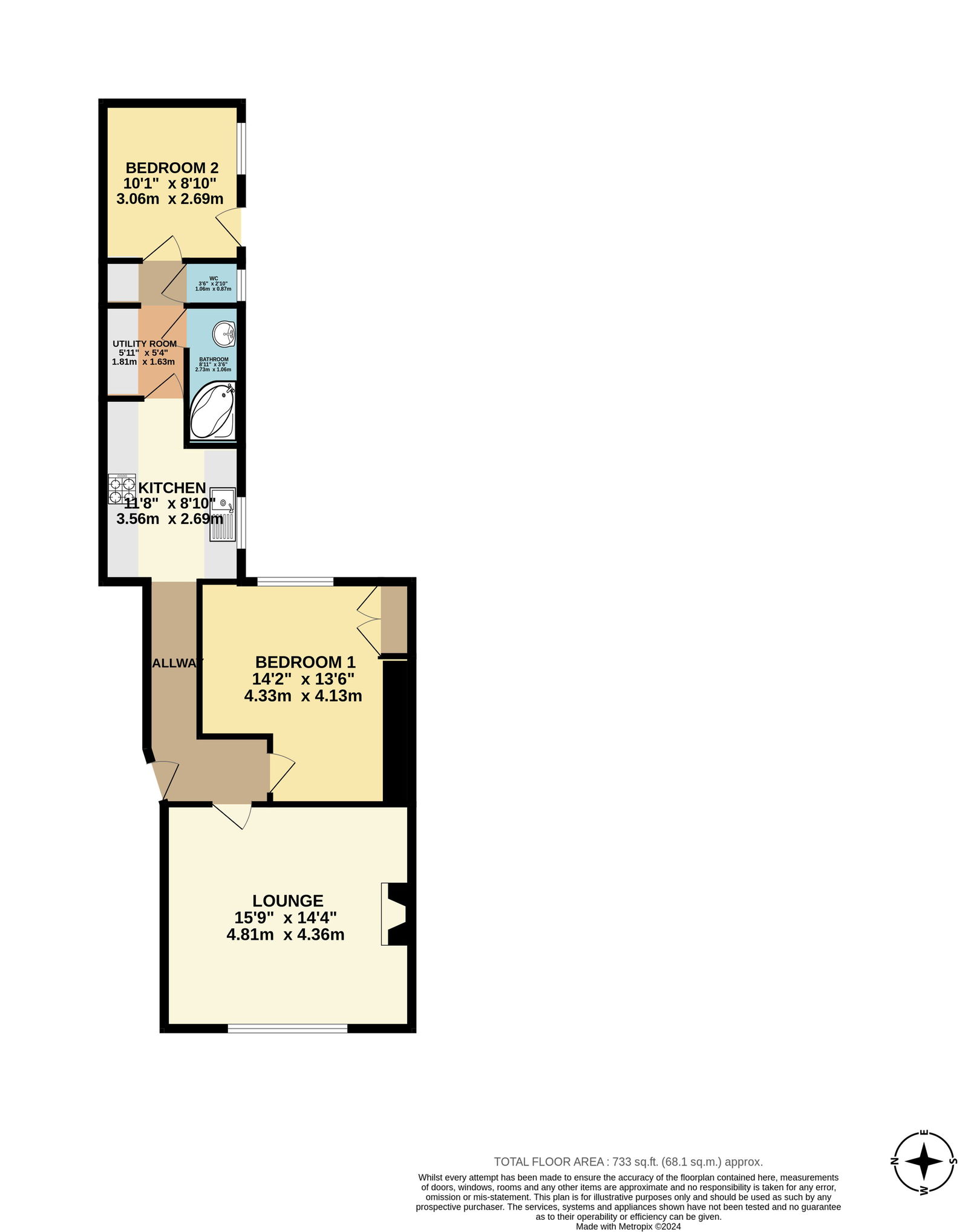 Holyrood Place, The Hoe, Plymouth floorplan