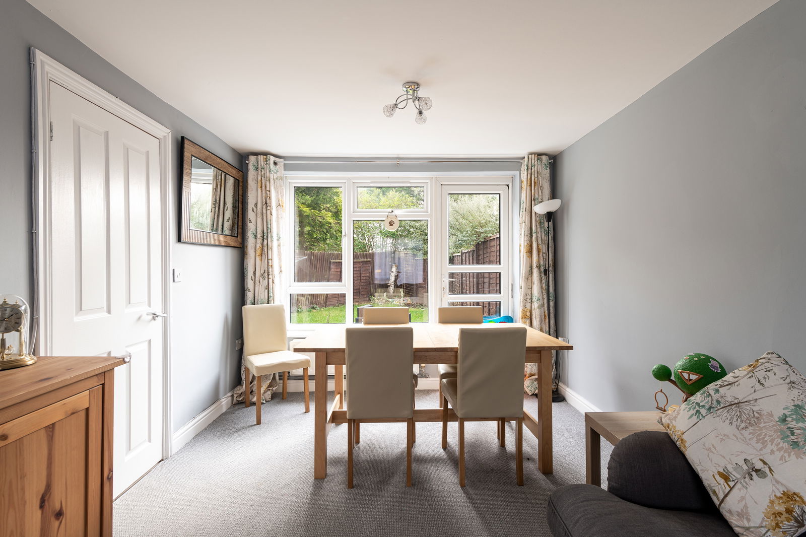 exterior or interior of property