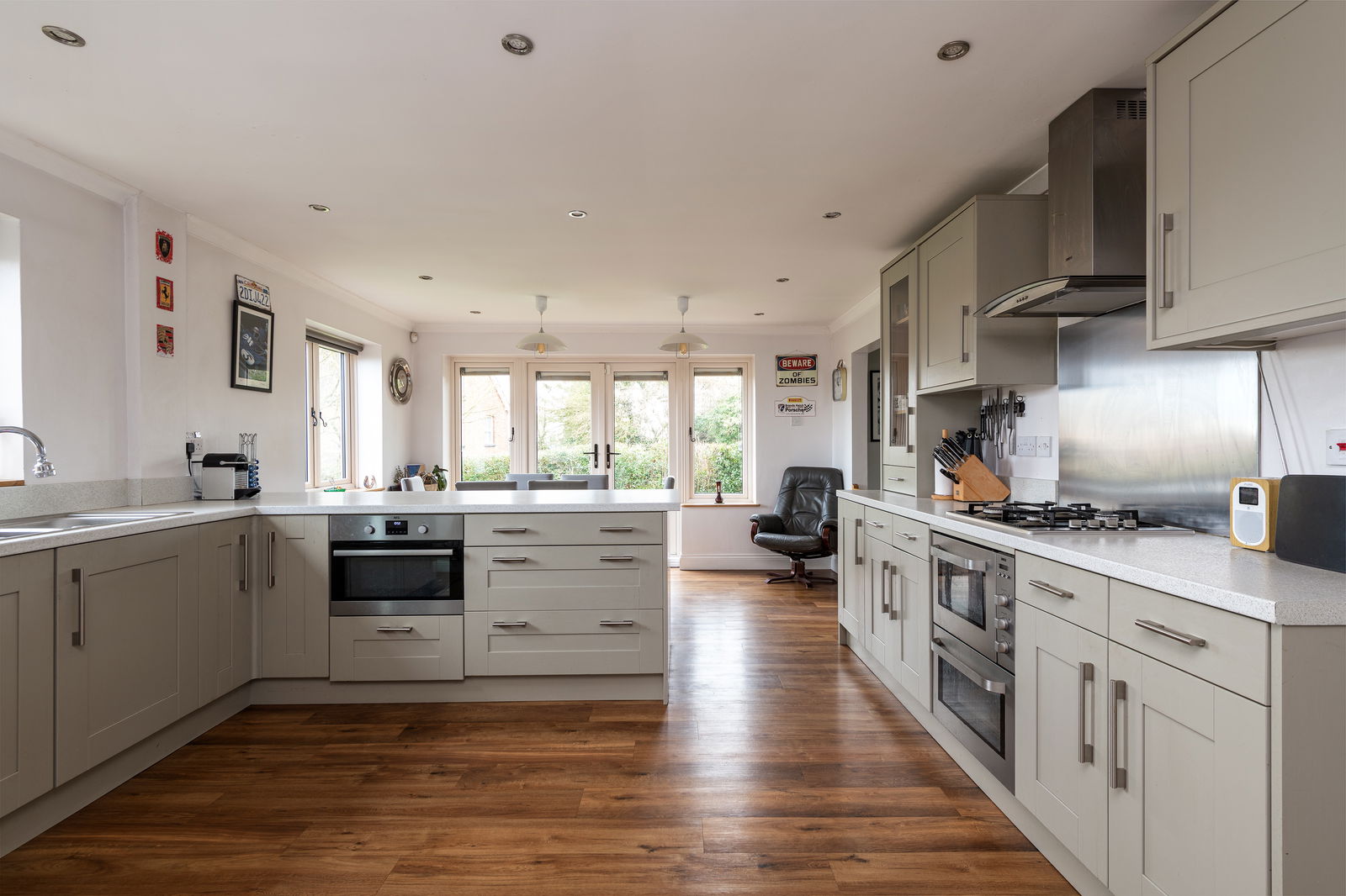 exterior or interior of property