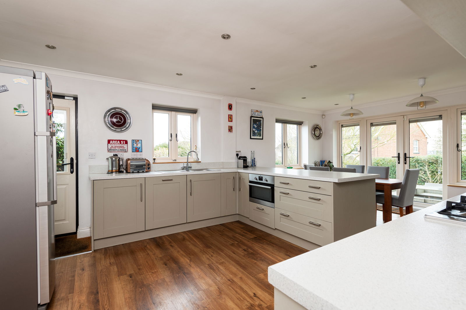 exterior or interior of property