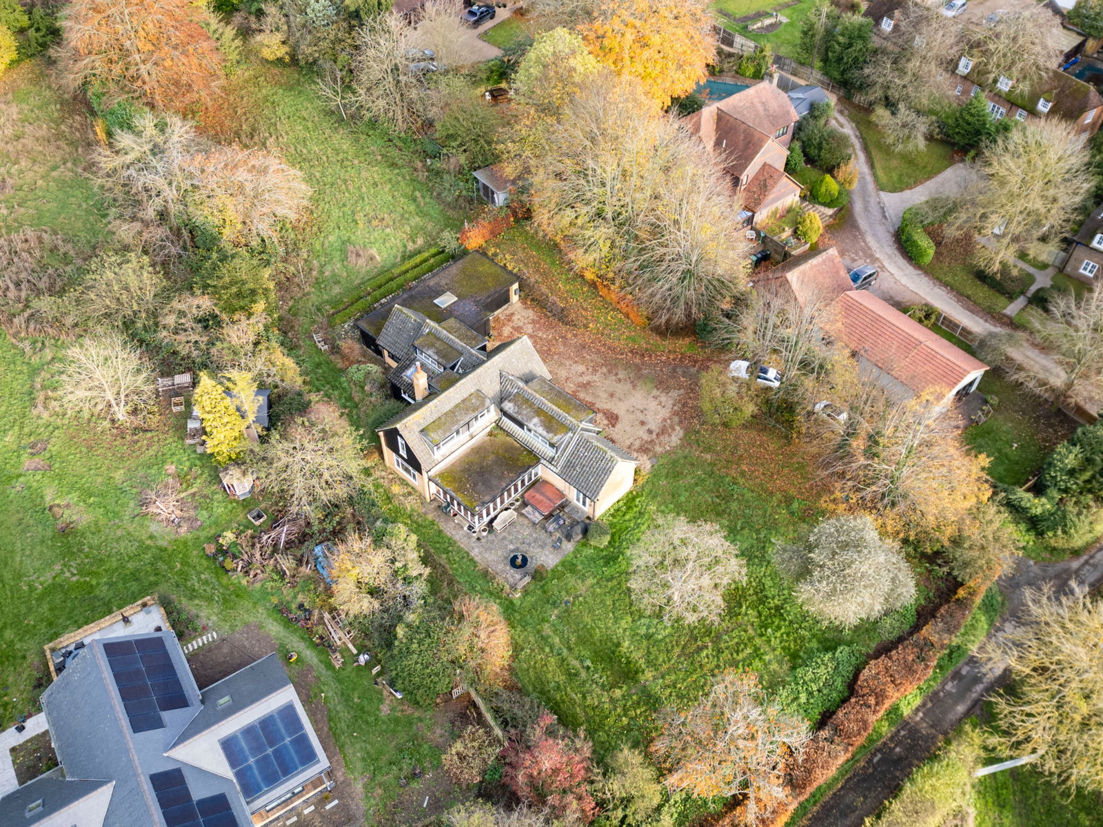 exterior or interior of property