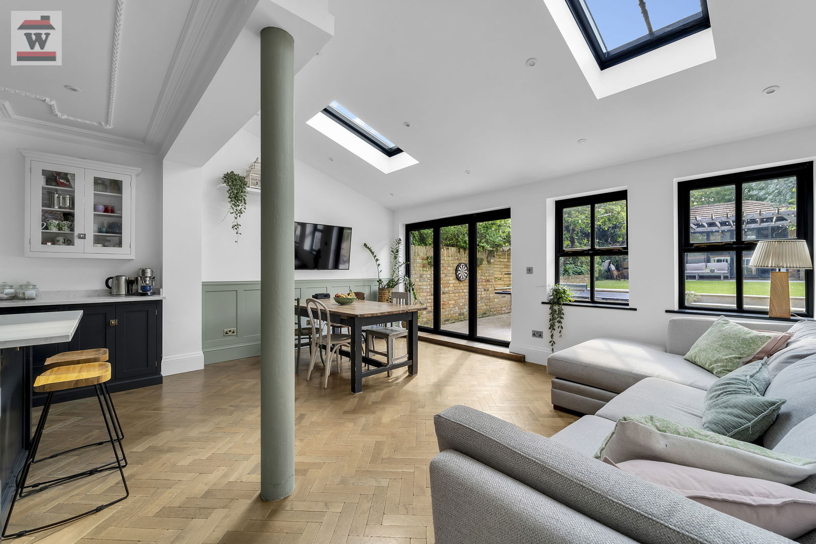 exterior or interior of property