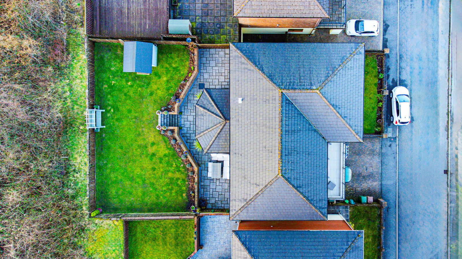 exterior or interior of property