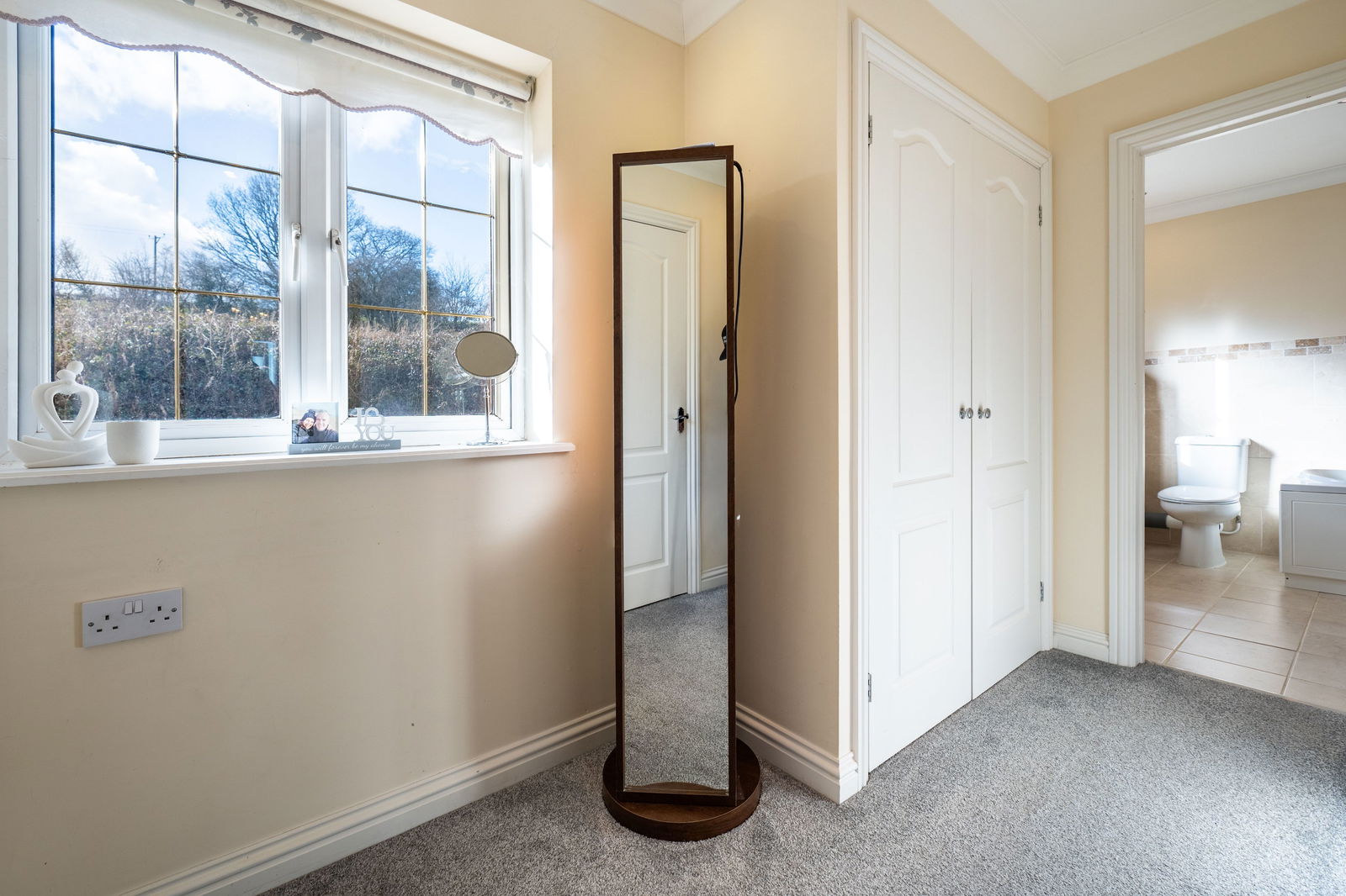 exterior or interior of property