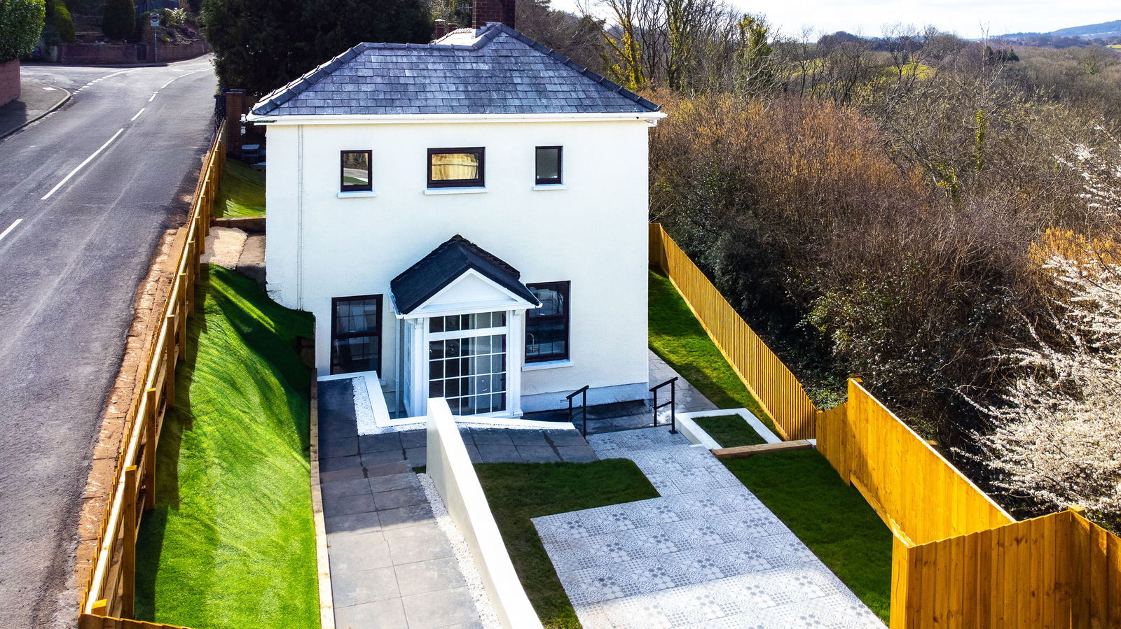 exterior or interior of property