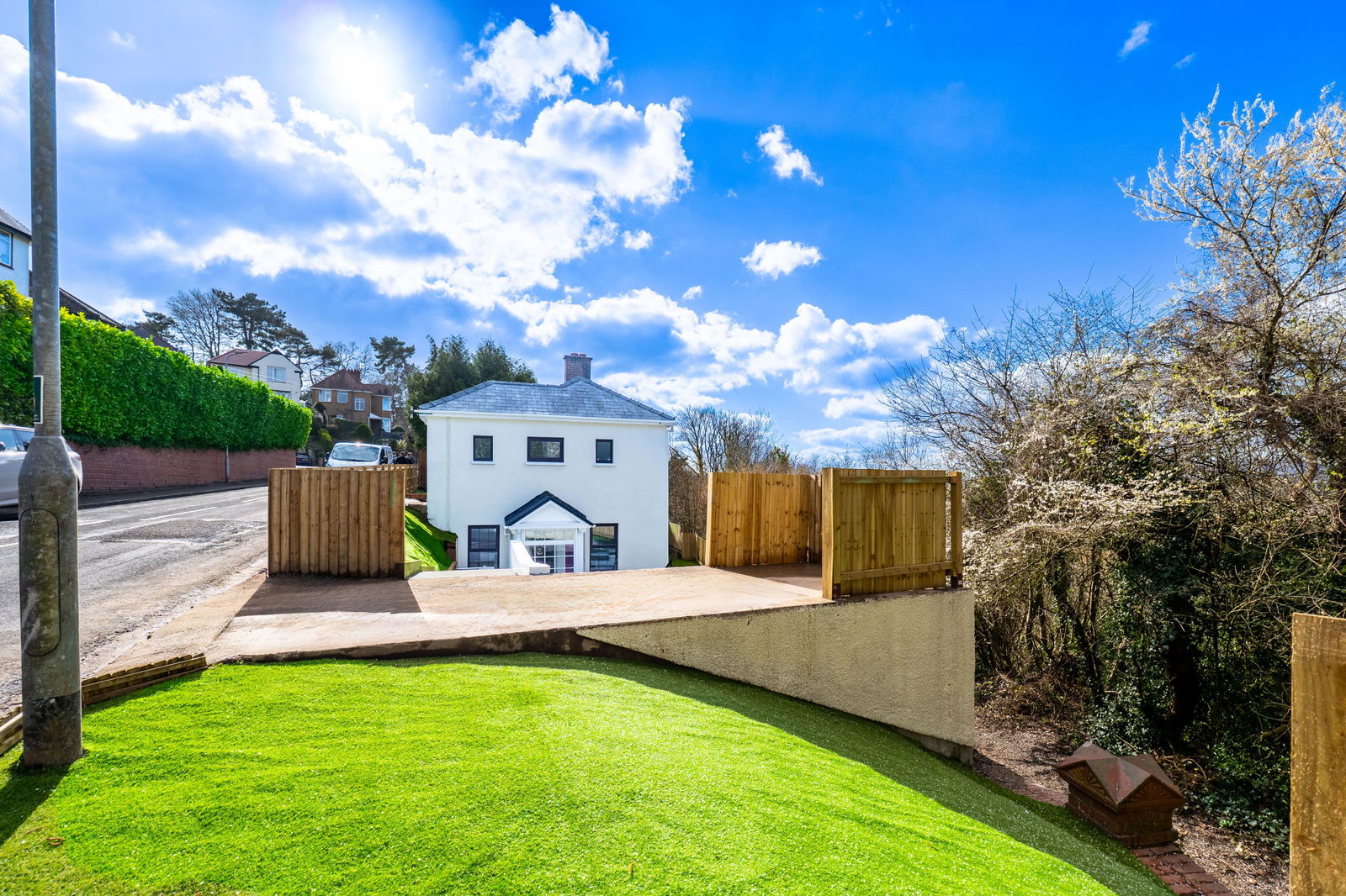 exterior or interior of property