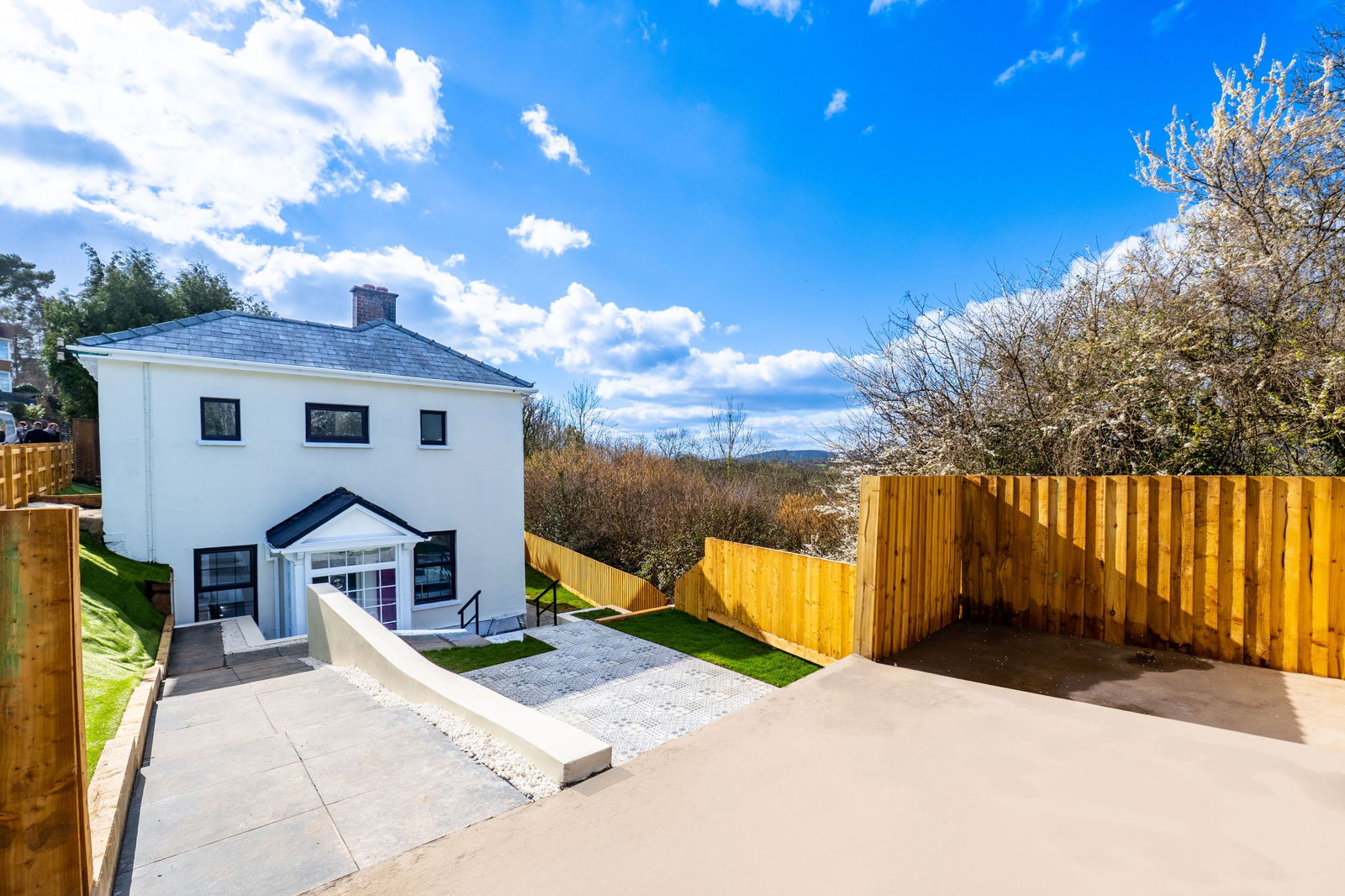 exterior or interior of property