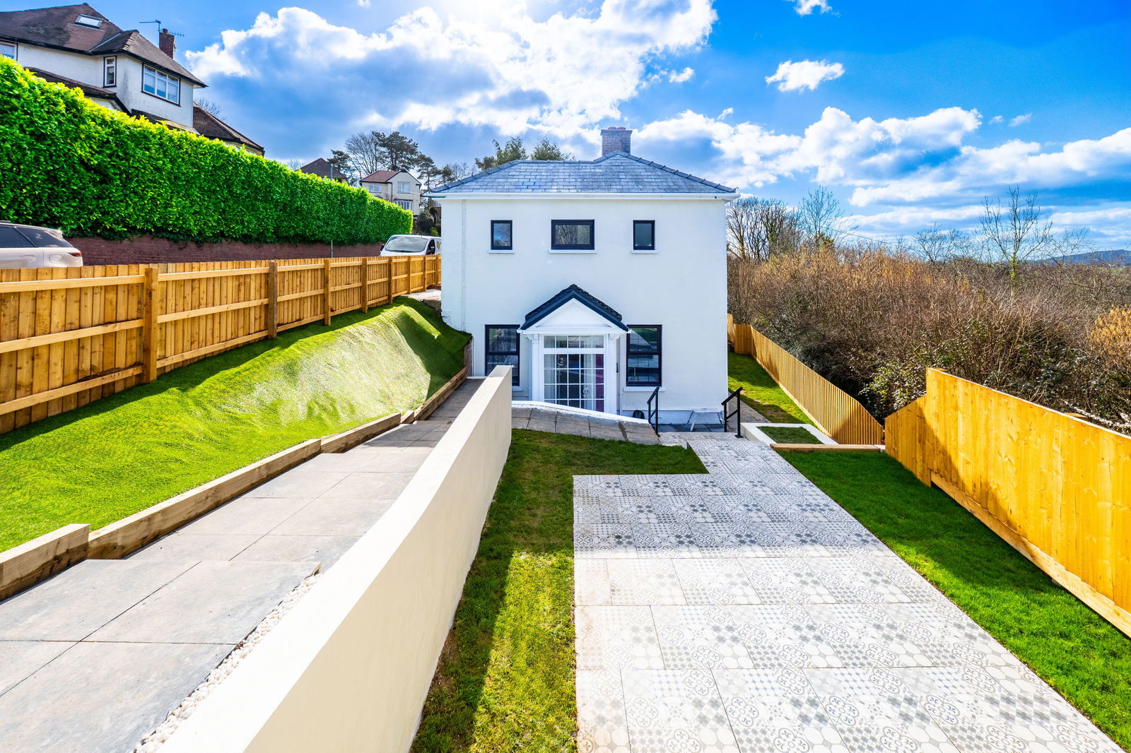 exterior or interior of property