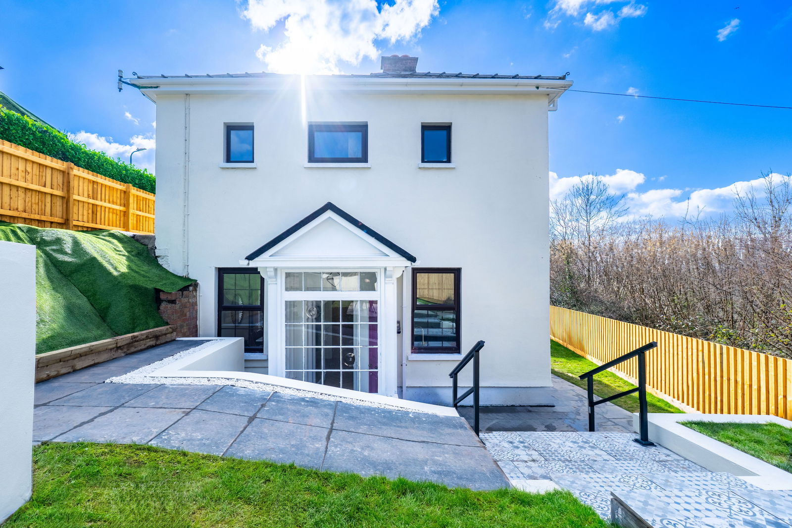 exterior or interior of property