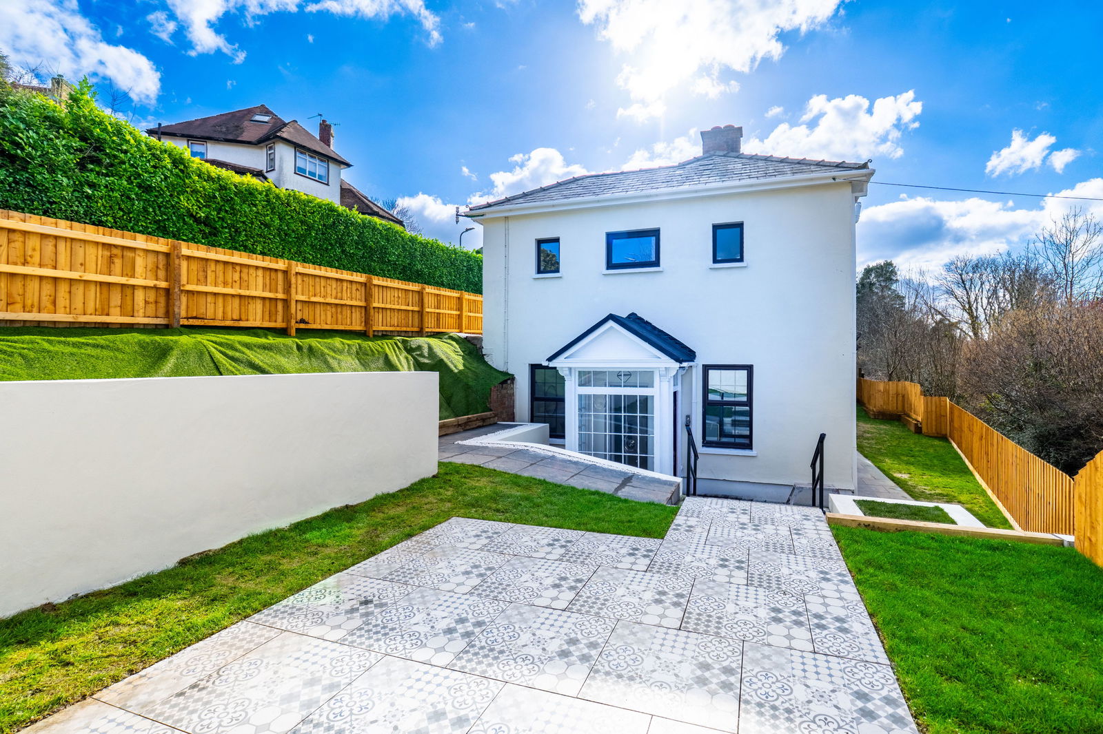 exterior or interior of property