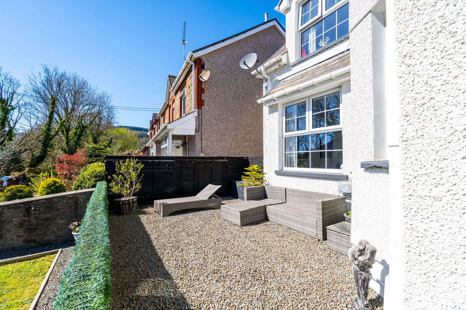 exterior or interior of property