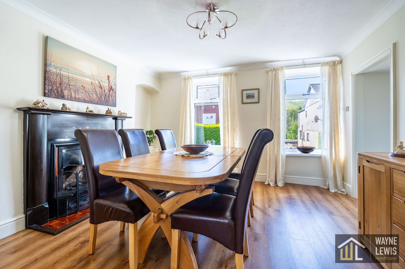 exterior or interior of property