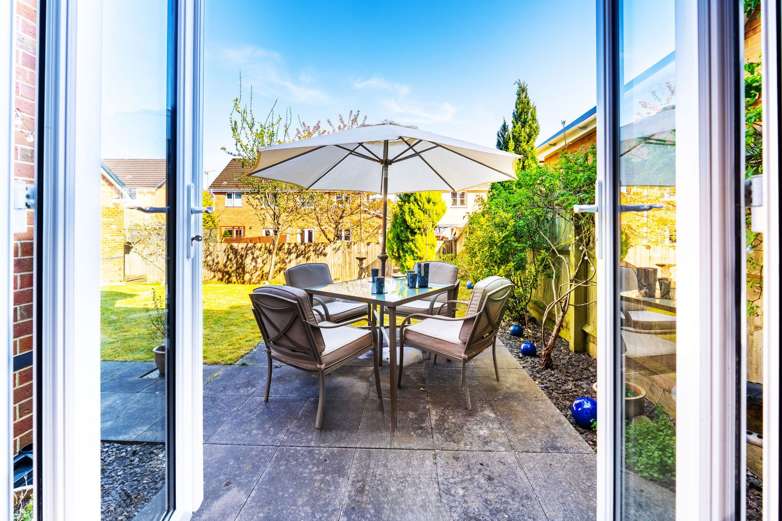 exterior or interior of property