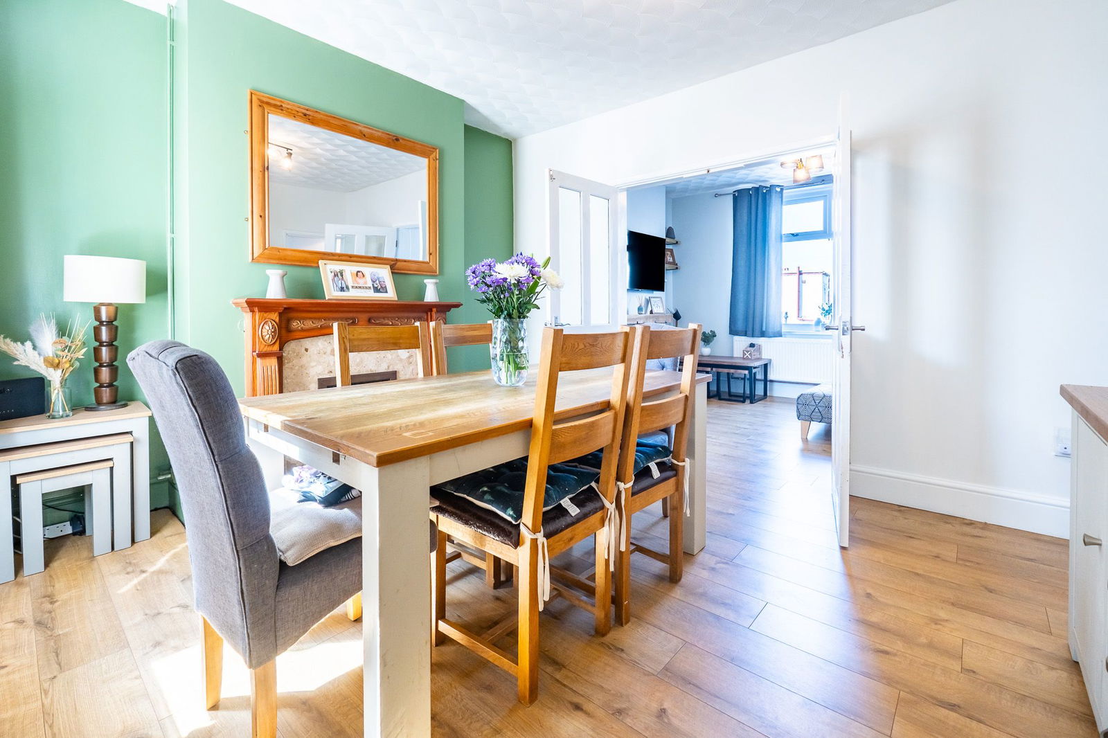 exterior or interior of property