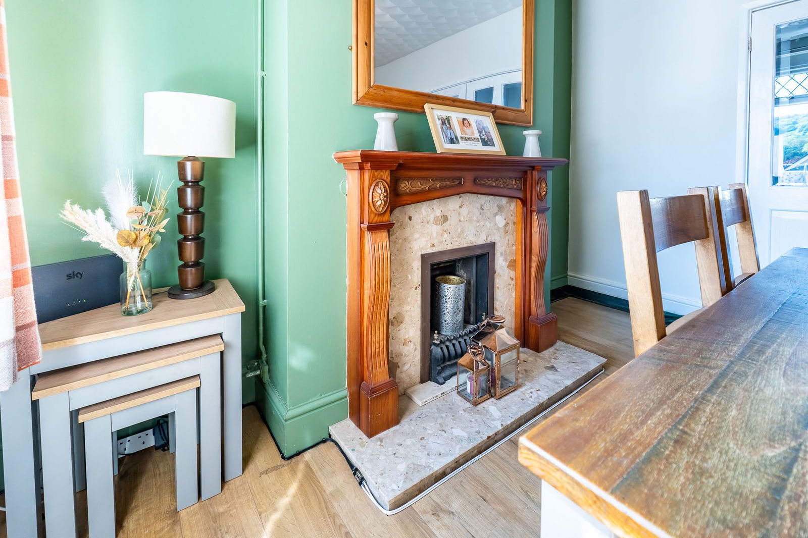 exterior or interior of property