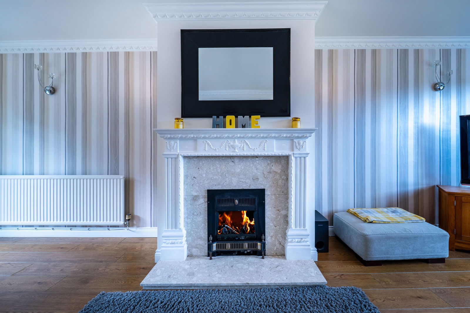 exterior or interior of property