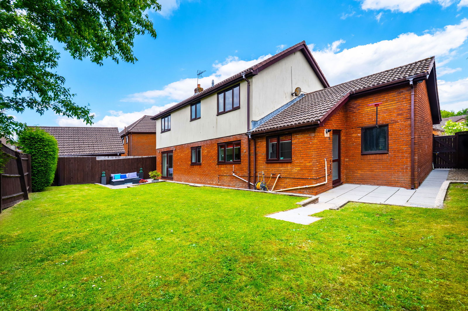exterior or interior of property