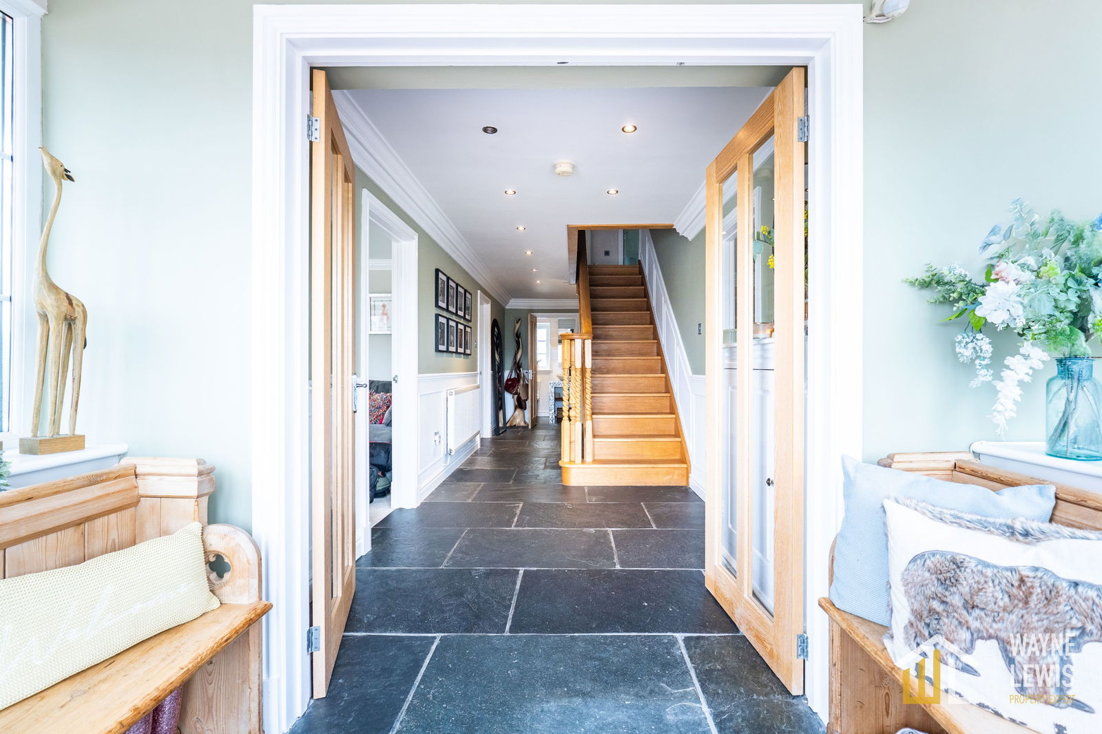 exterior or interior of property
