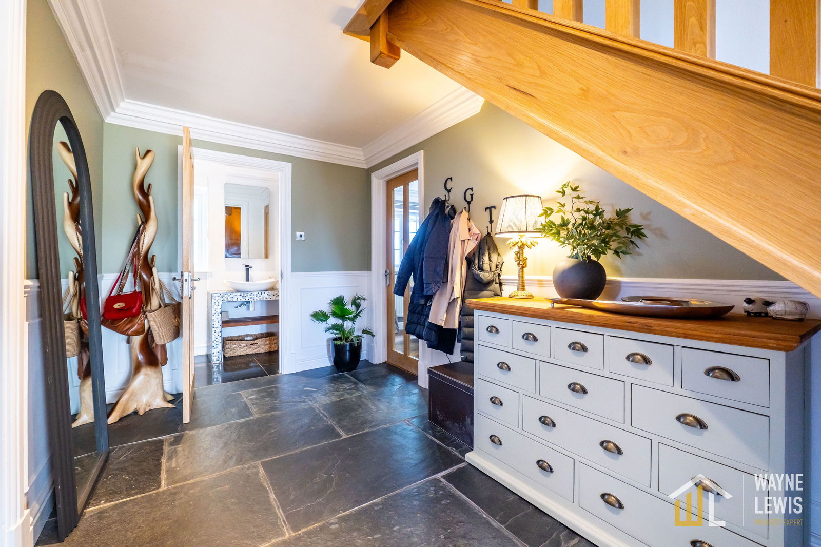 exterior or interior of property