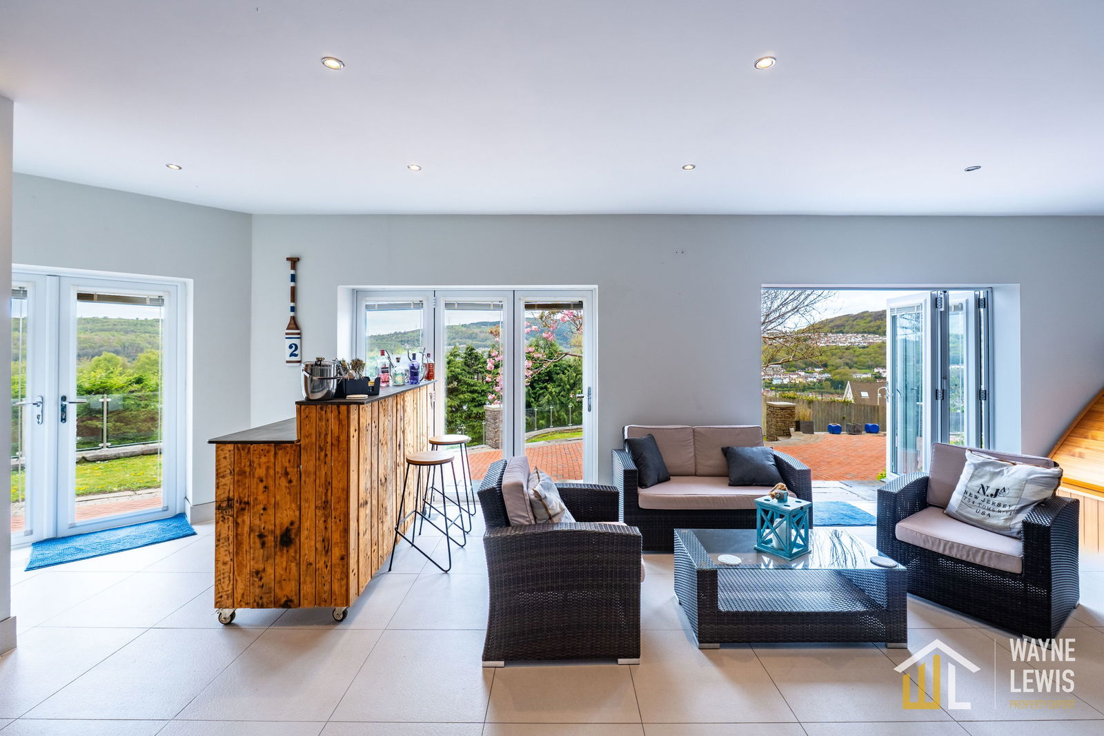 exterior or interior of property