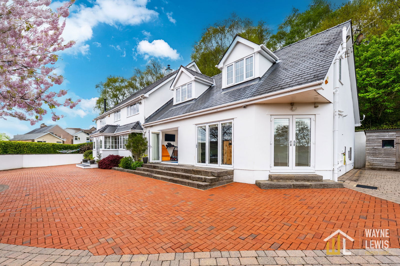 exterior or interior of property