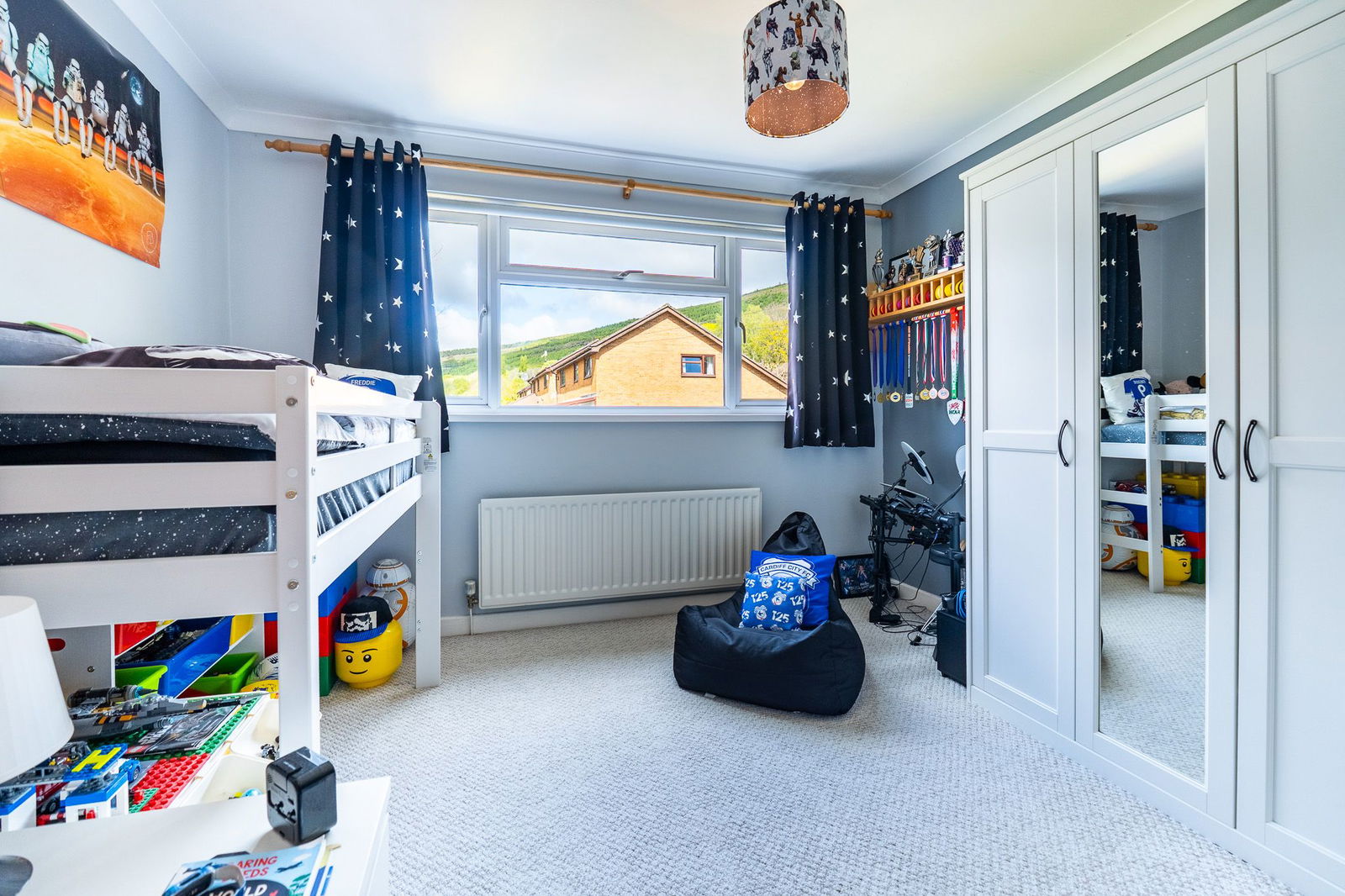 exterior or interior of property