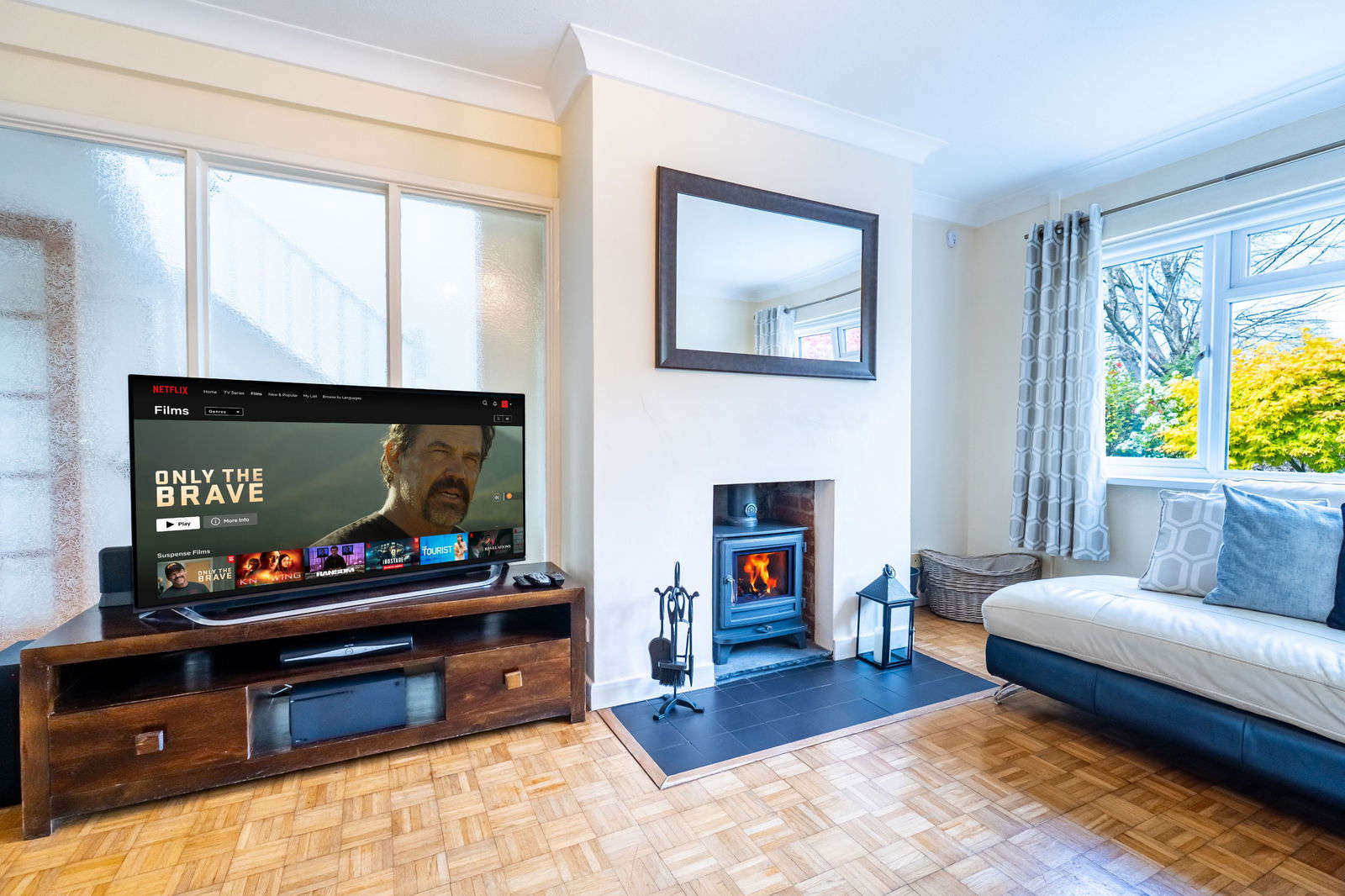 exterior or interior of property