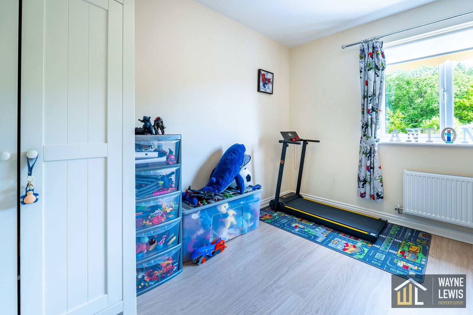 exterior or interior of property