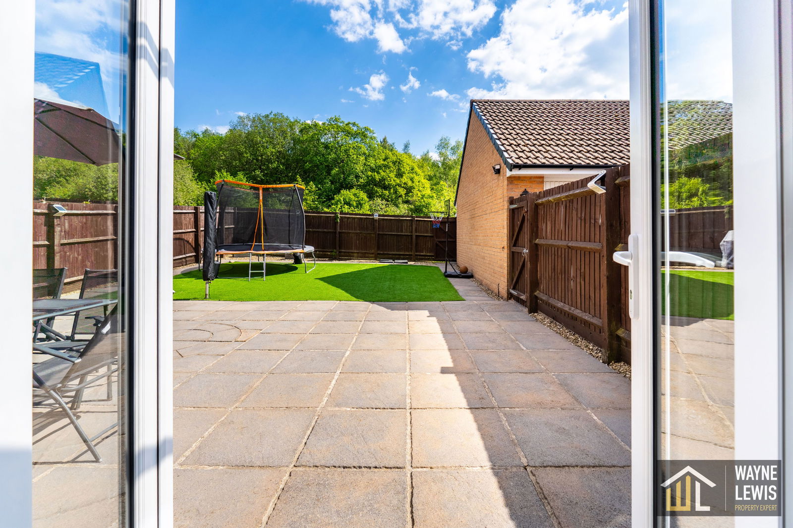 exterior or interior of property