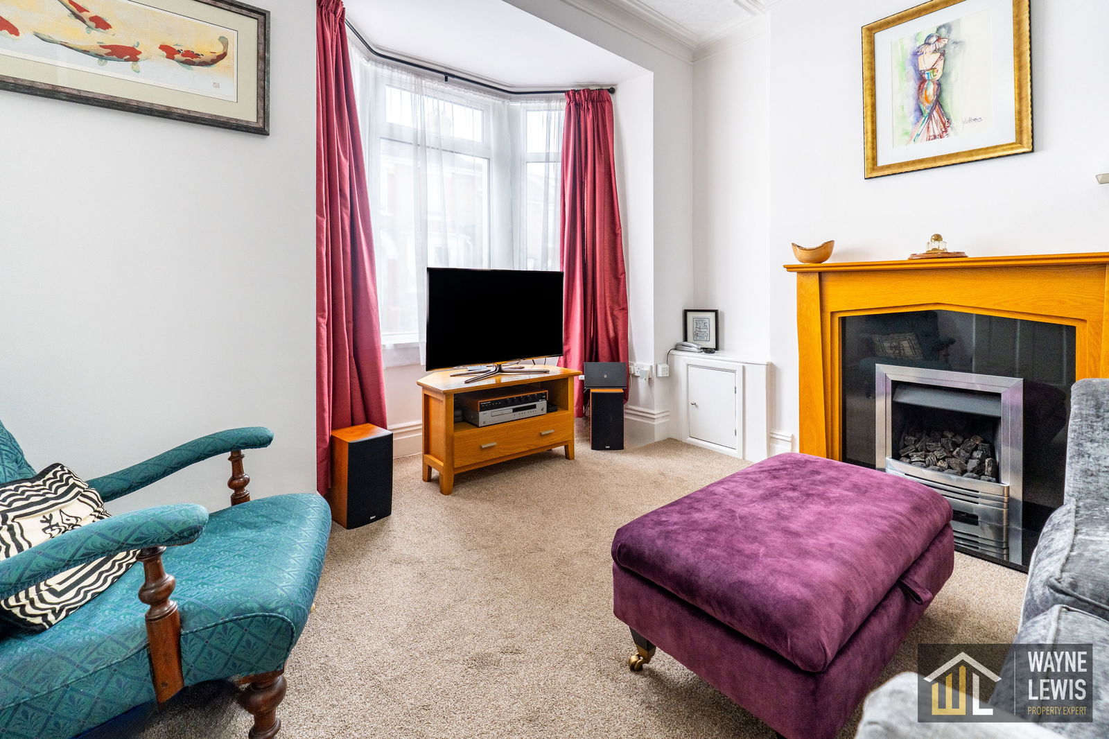exterior or interior of property