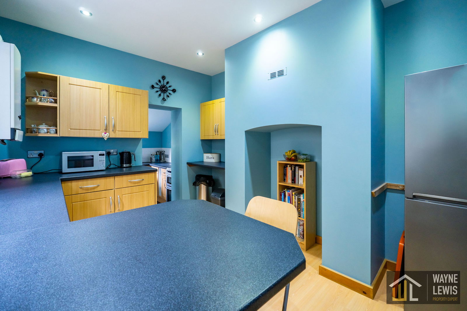 exterior or interior of property