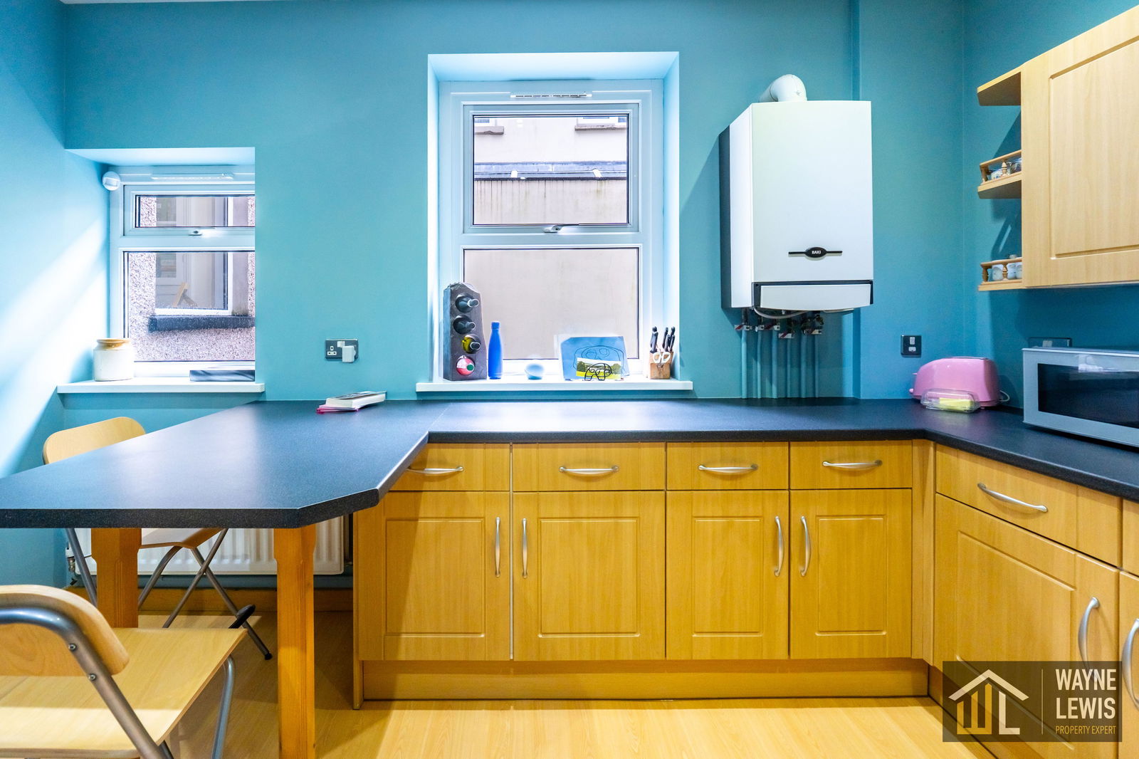 exterior or interior of property