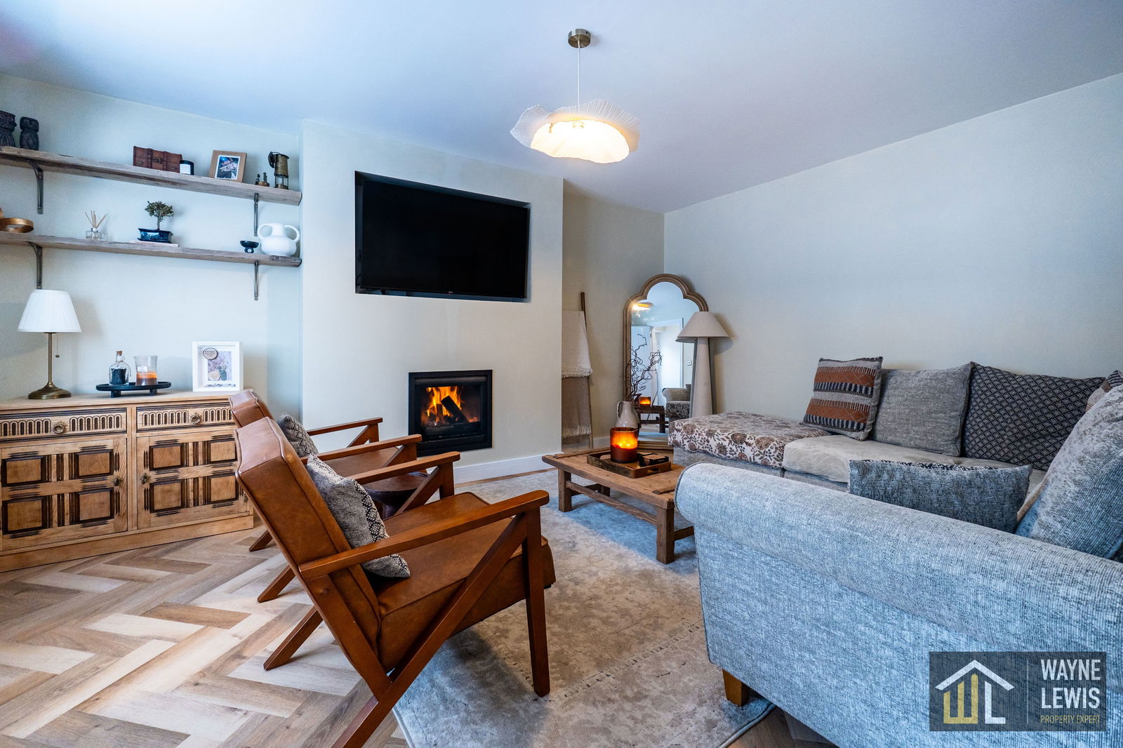 exterior or interior of property