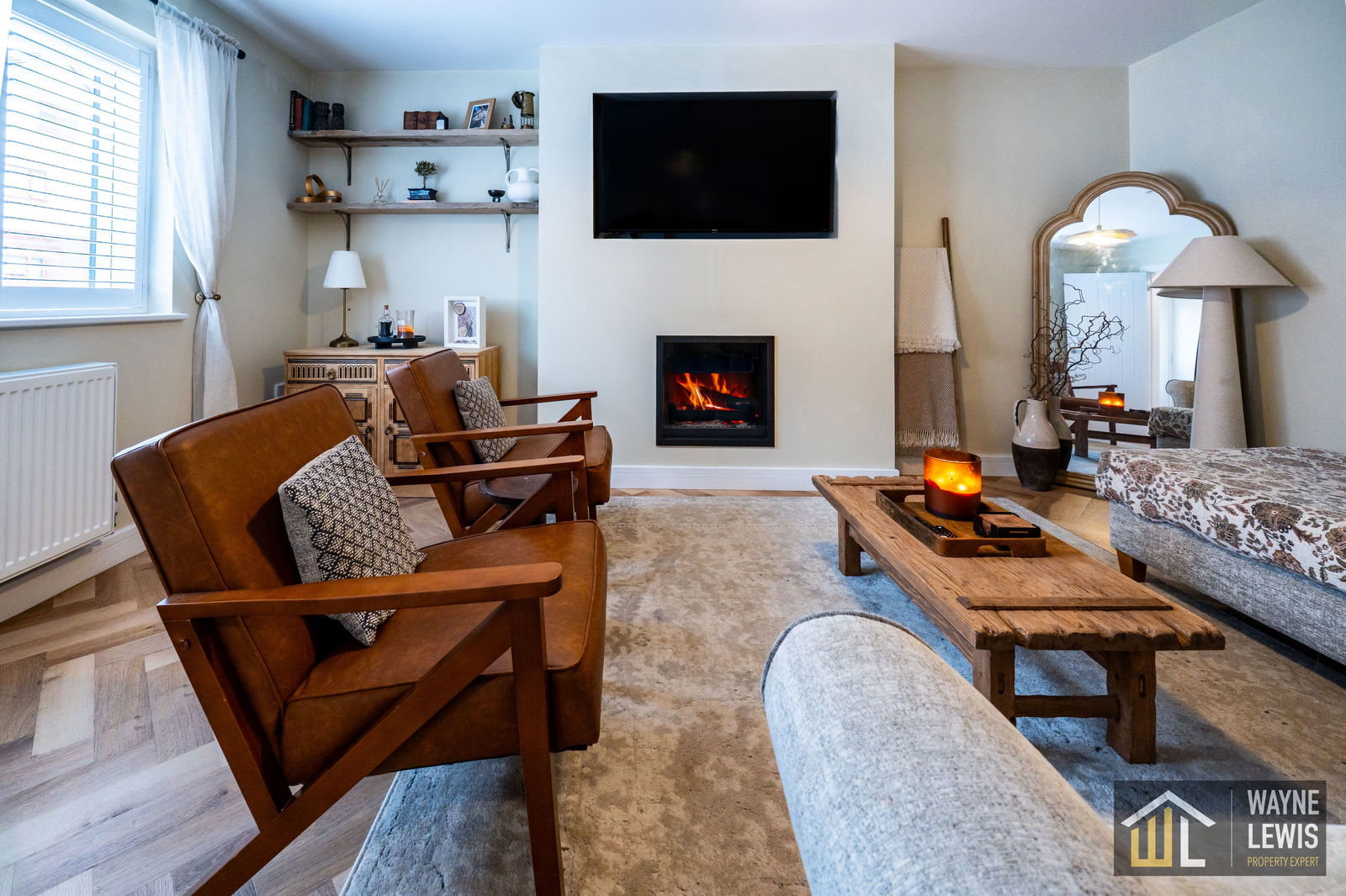 exterior or interior of property