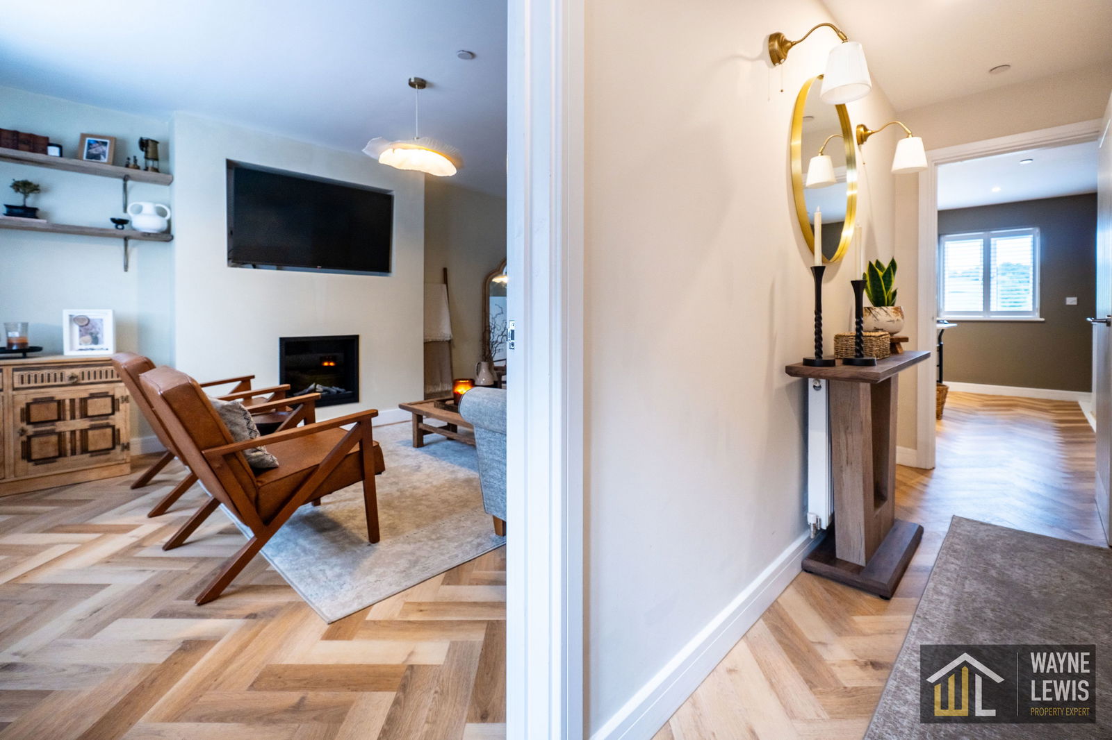exterior or interior of property