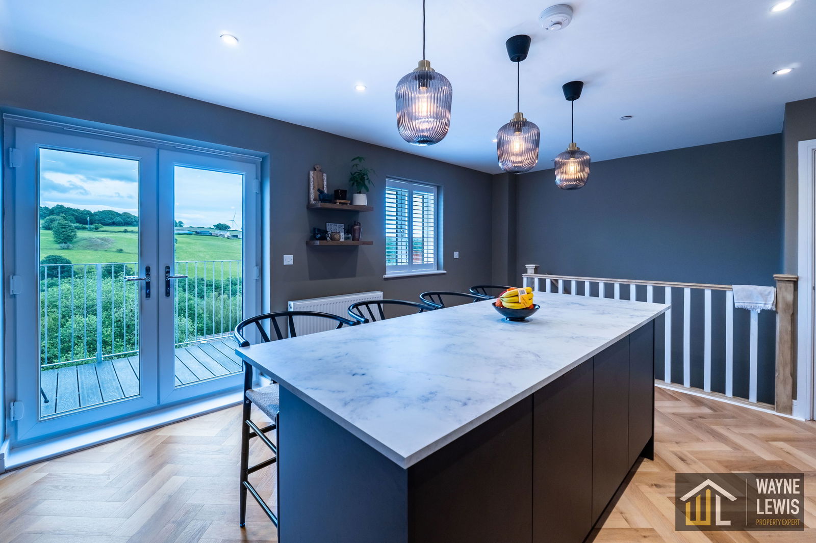 exterior or interior of property