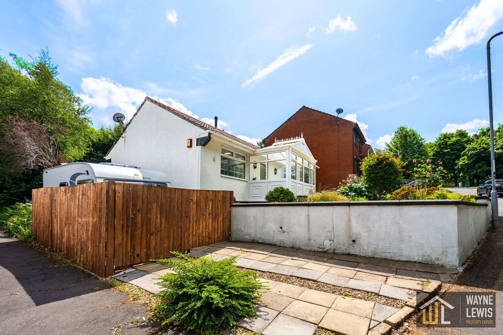 exterior or interior of property