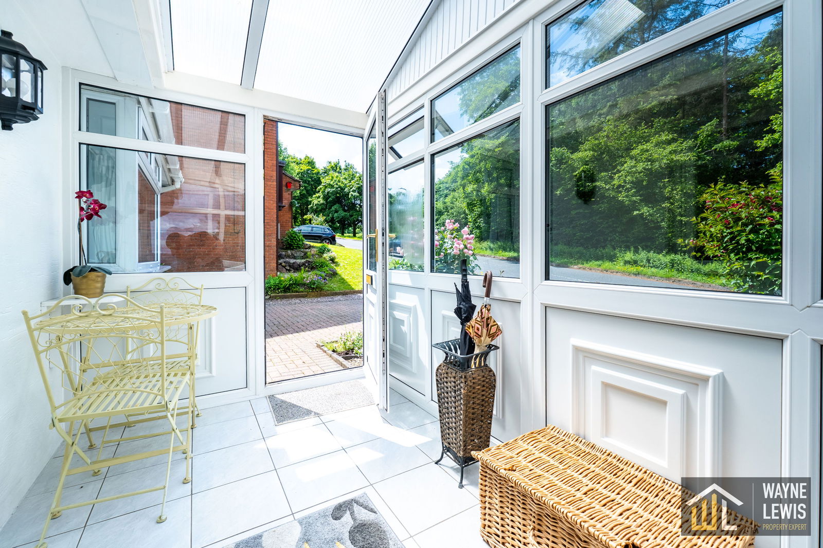 exterior or interior of property