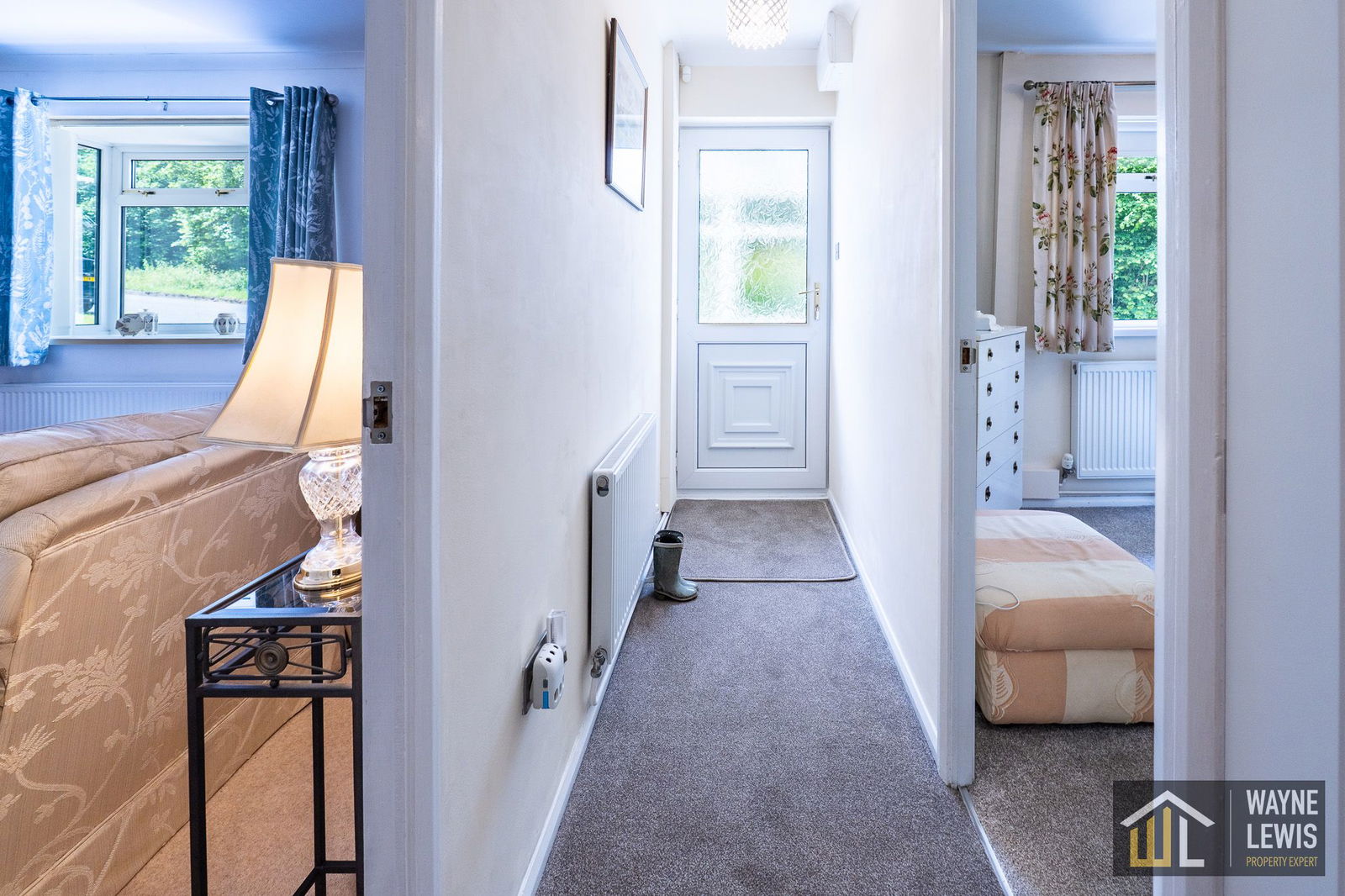 exterior or interior of property