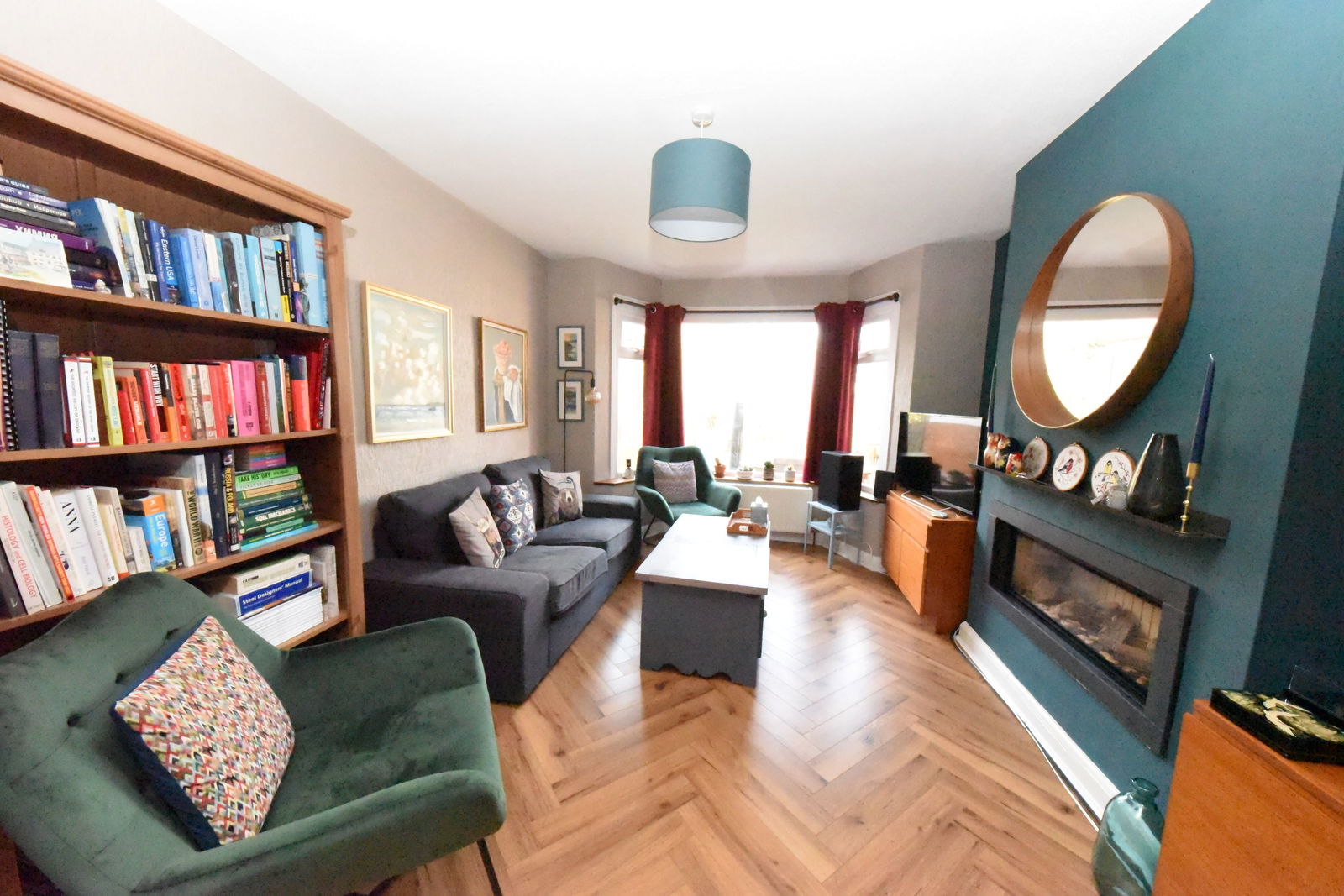 exterior or interior of property